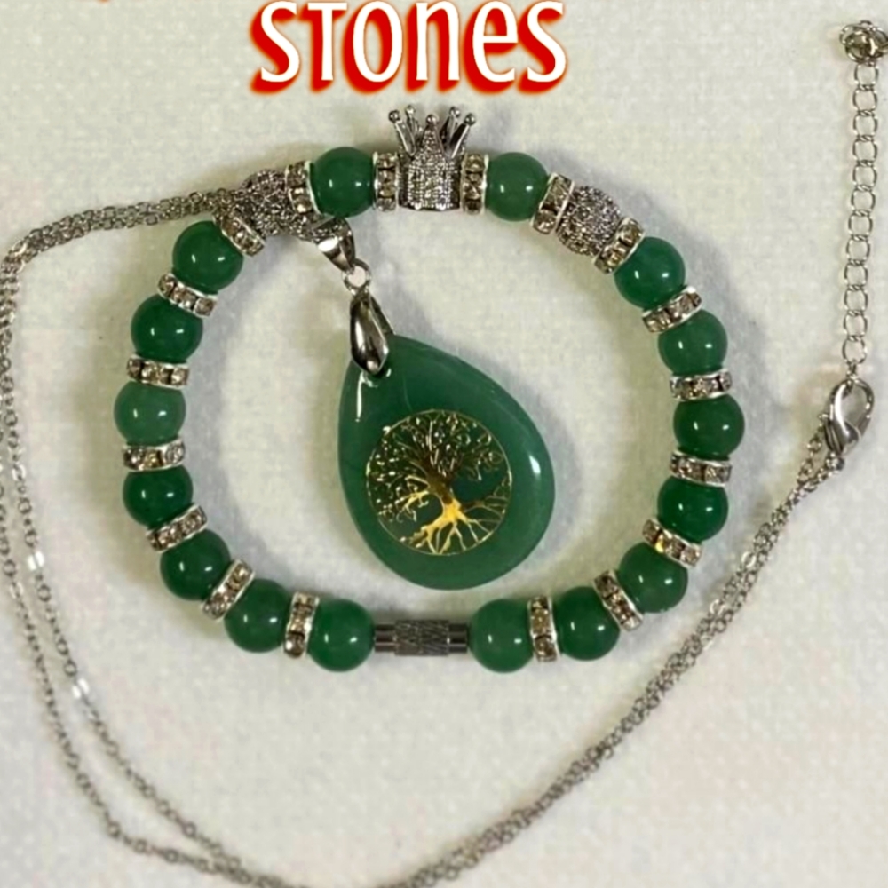 Natural stone jewelry